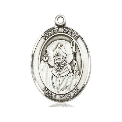 Pewter St. David of Wales Medal | Large | Engravable