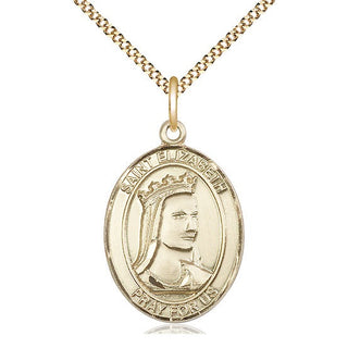 14kt Gold Filled St. Elizabeth of Hungary Medal | Large | Engravable