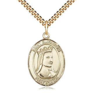 14kt Gold Filled St. Elizabeth of Hungary Medal | Large | Engravable