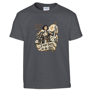 St. Joan of Arc 'Born to Do This' Kids T-Shirt - view 7
