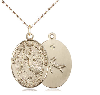 14kt Gold Saint Joseph of Cupertino Medal