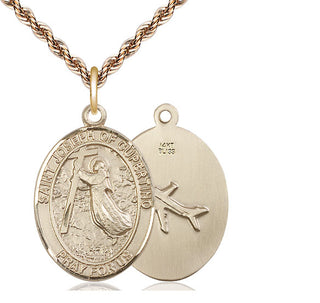 14kt Gold Saint Joseph of Cupertino Medal