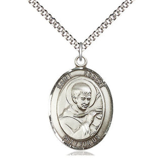 Pewter Saint Robert Bellarmine Medal Catholic Jewelry Engraved Catholic Saint Jewelry