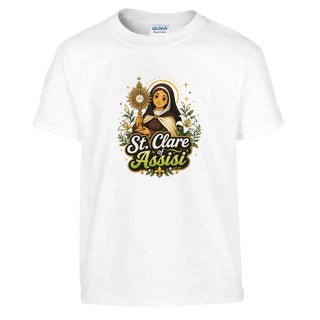St. Clare of Assisi Kids T-Shirt