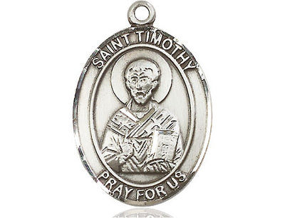 Pewter St. Timothy Medal | Large | Engravable