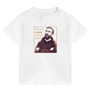 'Pray, Hope & Don't Worry' St. Pio Baby T-Shirt - view 4