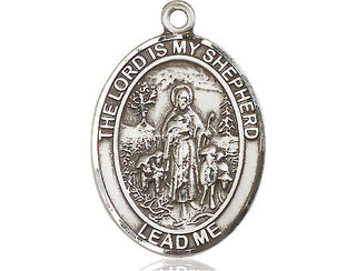 Sterling Silver Lord Is My Shepherd Medal | Engravable