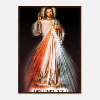 'Jesus, I Trust in You' Divine Mercy Framed Print - view 19