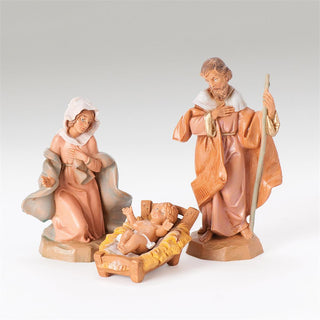 5-Inch Scale 3 Pc Set Holy Family Classic Style