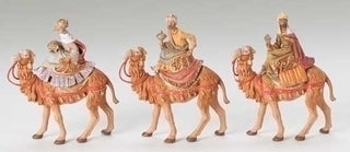 3Pc St 5"Kings On Camels Figs