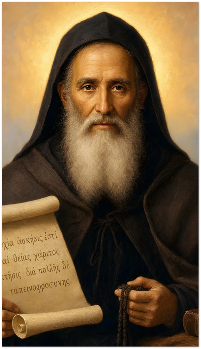 St. Nilus the Elder Holy Cards