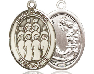 Pewter Saint Cecilia Choir Medal