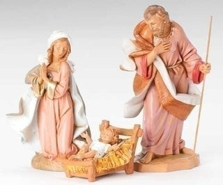 3Pc St 12"Holy Family Figures
