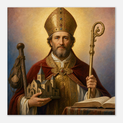 St. Conrad of Constance - Devotional Canvas