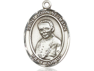 Pewter Saint John Neumann Medal | Engravable