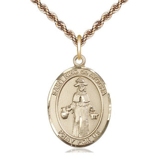 14kt Gold Filled Nino de Atocha Medal Catholic Jewelry Engraved Catholic Saint Jewelry