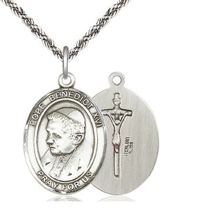 Sterling Silver Pope Benedict XVI Medal Catholic Jewelry