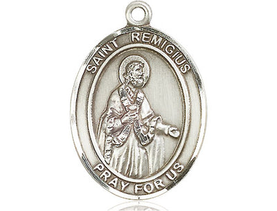 Pewter St. Remigius of Reims Medal | Large | Engravable