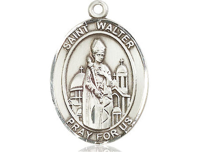Pewter St. Walter of Pontnoise Medal | Large | Engravable