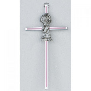 6" Girl Cross Pink