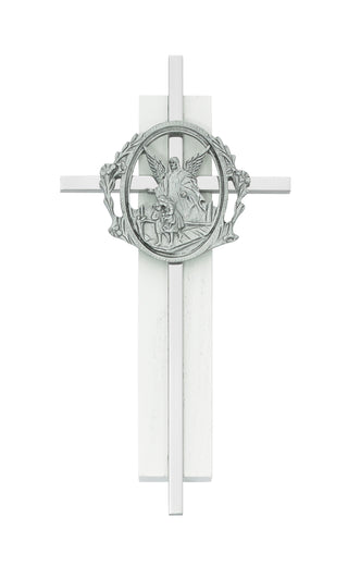 6-inch guardian angel childrens wall cross