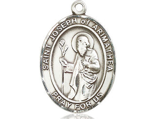 Pewter Saint Joseph of Arimathea Medal | Engravable