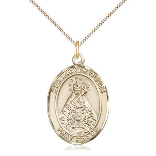 14kt Gold Filled Our Lady of Olives Medal | Large | Engravable