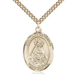 14kt Gold Filled Our Lady of Olives Medal | Large | Engravable