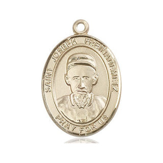14kt Gold Filled Saint Joseph Freinademetz Medal Engraved Catholic Saint Jewelry