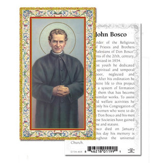100-Pack - St John Bosco Holy Card