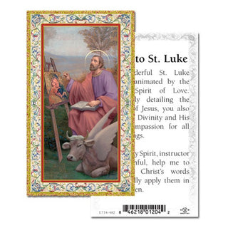 100-Pack - St Luke Holy Card