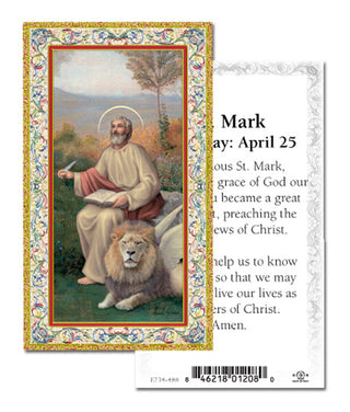 100-Pack - St Mark'S Holy Card