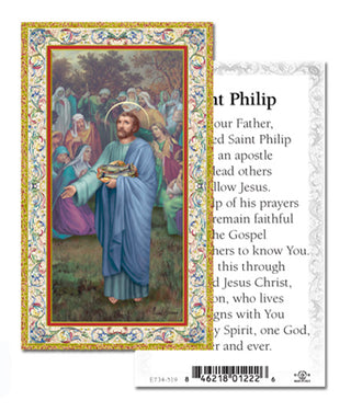100-Pack - St Philip Holy Card
