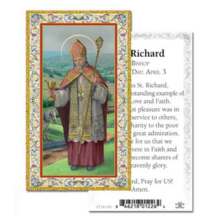 100-Pack - St Richard Holy Card