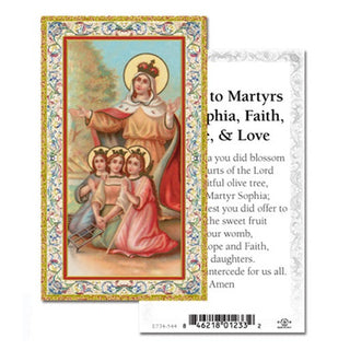 100-Pack - St Sophia Holy Card