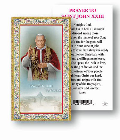 100-Pack - St. John XXIII Holy Card