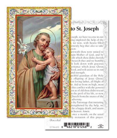 100-Pack - St Joseph Holy Card
