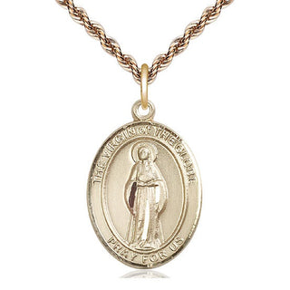 14kt Gold Filled Virgin of the Globe Medal Catholic Jewelry Engraved Catholic Saint Jewelry