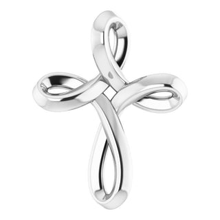 Platinum Youth Cross Pendant