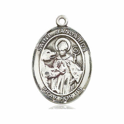 Pewter St. Januarius Medal | Large | Engravable