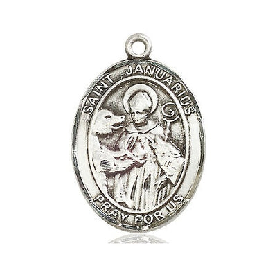 Sterling Silver St. Januarius Medal | Large | Engravable