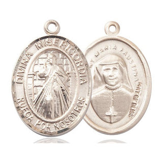 14kt Gold Filled Divina Misericordia Medal