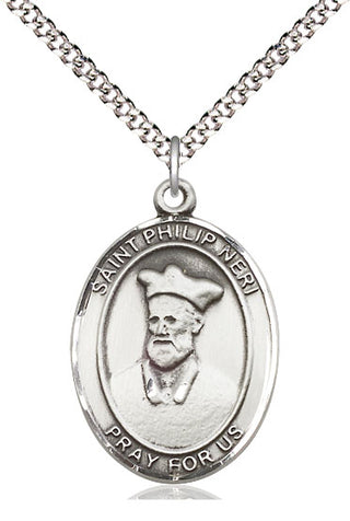 Pewter Saint Philip Neri Medal Catholic Jewelry
