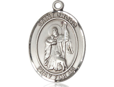 Sterling Silver St. Drogo Medal | Large | Engravable