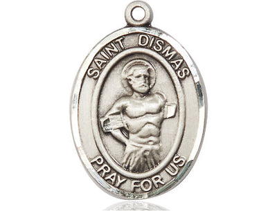 Pewter St. Dismas Medal | Large | Engravable