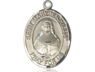 14kt Gold Filled Saint Mary Mackillop Medal Engraved Catholic Saint Jewelry