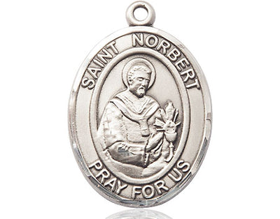 Pewter St. Norbert of Xanten Medal | Large | Engravable