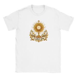 I Adore You Gold Eucharist T-Shirt - view 2