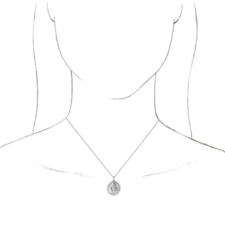 Platinum Buddha Pendant 