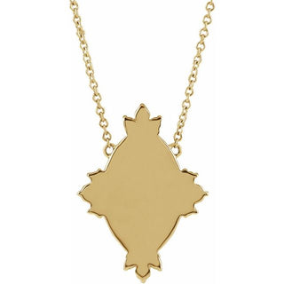 14K Yellow 1/5 CTW Natural Diamond Miraculous 18" Necklace